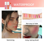 Liquid Blush Face Cheek Tint Waterproof Long Lasting Pigmented Makeup