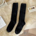 Polyester Elastane Warm Fuzzy Mid Tube Socks