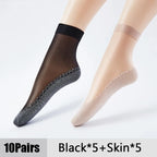 Nylon Breathable Invisible Boat Socks Women