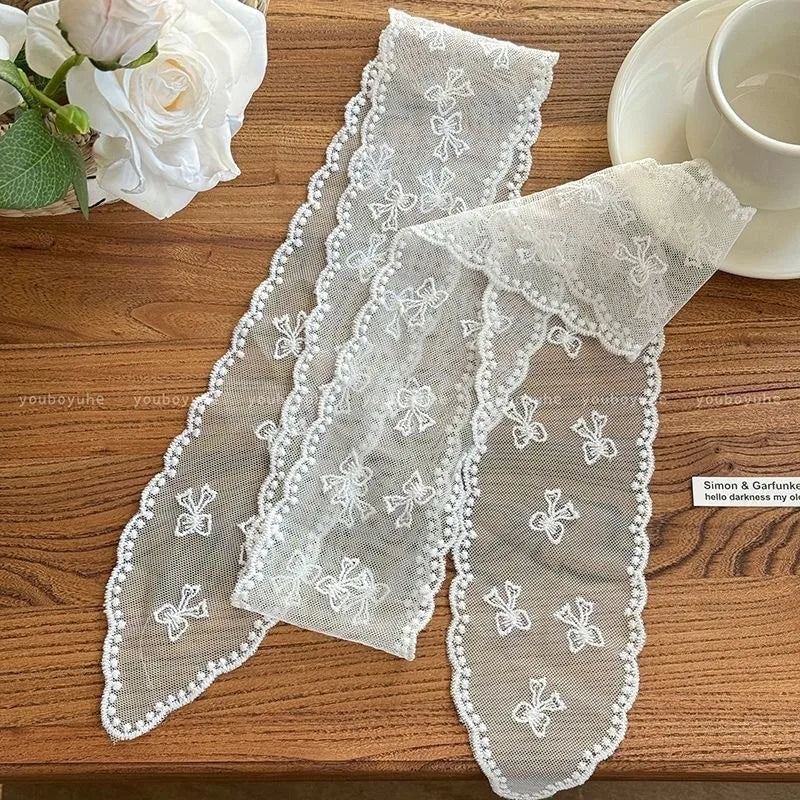 Floral Lace Waist Belt Women Polyester Casual Strap