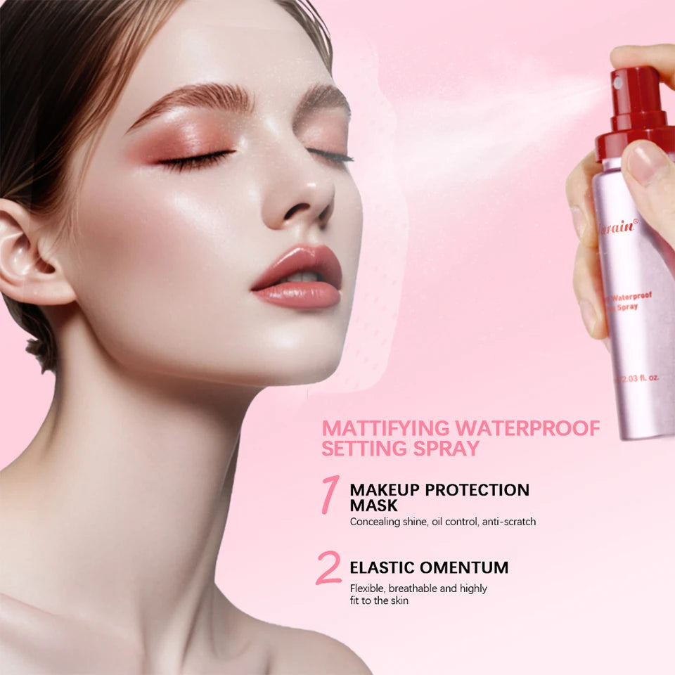 Matte Finish Waterproof Makeup Setting Spray