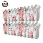 Mens Polyester Elastane Low Cut Ankle Socks 5 Pack