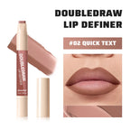 Dual Ended Matte Lip Liner and Gloss Pencil