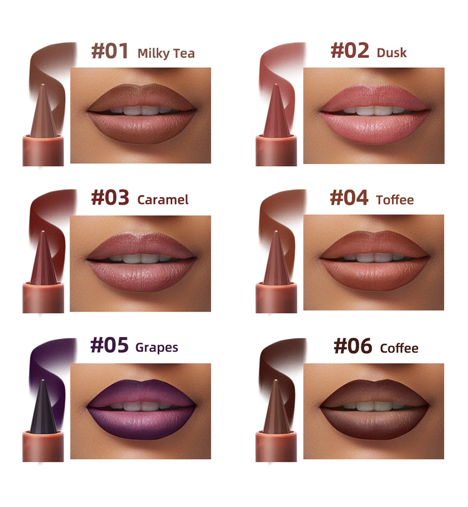 Matte Velvet Lip Liner And Lipstick Duo - 10