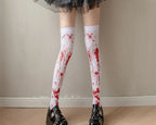 Nylon Knee High Novelty Halloween Stockings