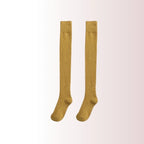 Polyester Elastane Knit Knee High Leg Warmers