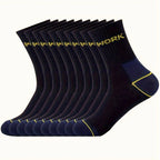 Polyester Elastane Crew Socks For Men