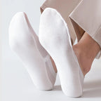 Men Cotton Blend Low Cut Invisible Socks