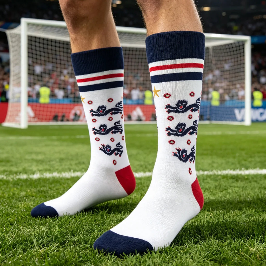 Cotton Polyester Knee High Athletic Socks