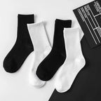 Polyester Elastane Crew Socks For Men