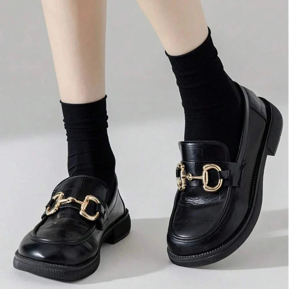10 Pairs Women Polyester Elastane Mid Length Casual Dress Socks
