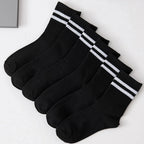 Polyester Elastane Crew Socks Set