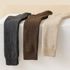 Thick Polyester Spandex Knit Winter Stockings