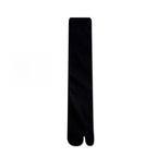 Cotton Blend Two Toe Tabi Socks Breathable Mesh Casual Mid Calf