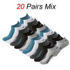 Polyester Elastane Low Cut Casual Mens Socks