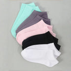 Polyester Elastane Low Tube Casual Socks