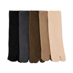 Thick Knit Two Toed Thermal Socks Mid Calf