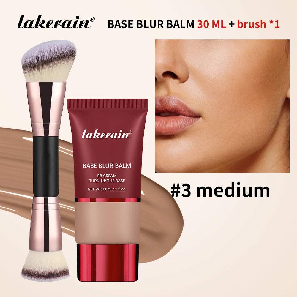 Liquid Foundation Balm and Dual Ended Applicator Brush - 22
