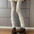 Womens Nylon Plait Pattern Slim Fit Tights