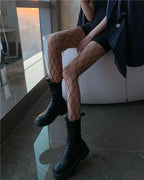 Nylon Mesh Fishnet Tights for Women
