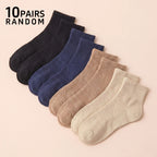 Polyester Elastane Women Ankle Socks Casual Daily Wear