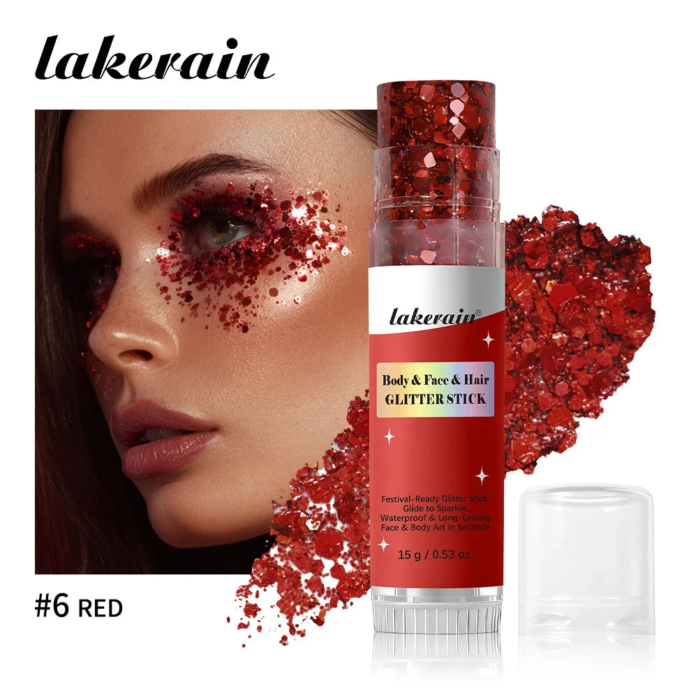 Glitter Balm Stick for Face and Body