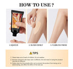 Liquid Body Foundation Waterproof Leg Concealer