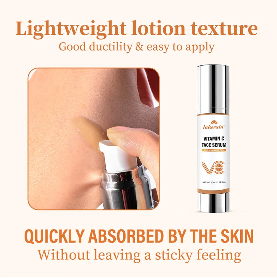 Vitamin C Face Serum Moisturizing Brightening Skin Care Essence - 10