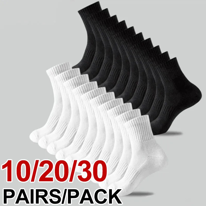 Polyester Blend Mid Calf Crew Socks Multipack - 1