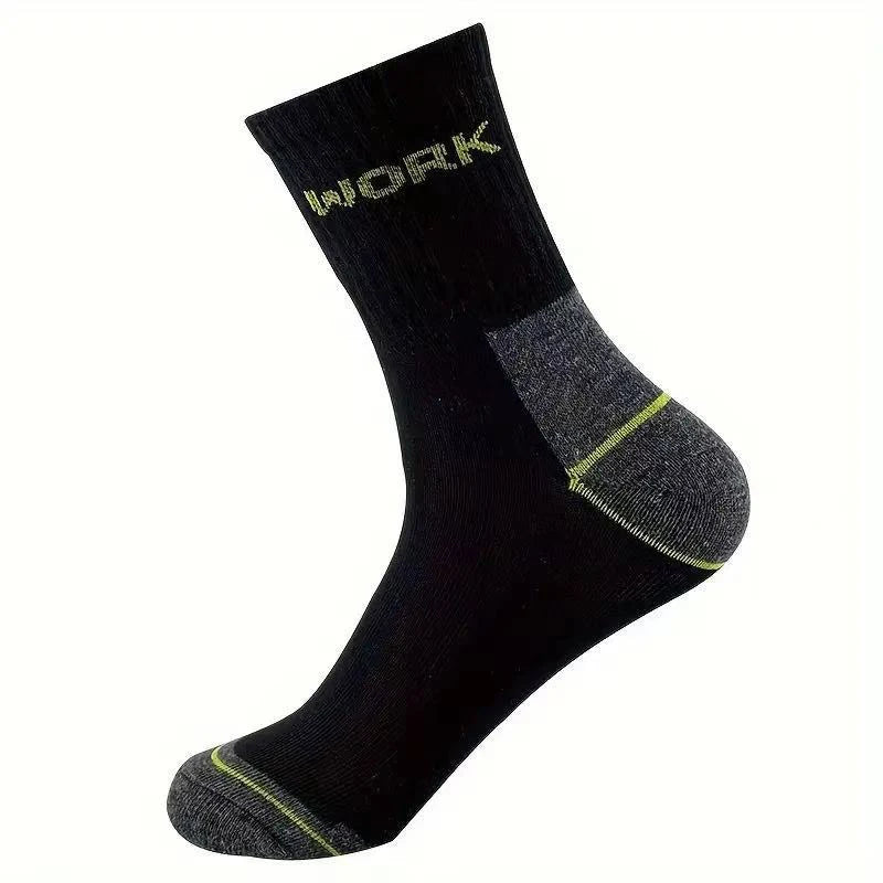 Polyester Elastane Crew Socks For Men