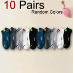 Polyester Spandex Ankle Socks Breathable Sports Casual Footwear
