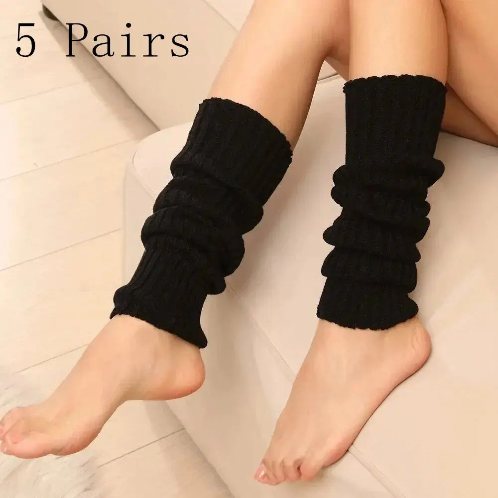 Polyester Knit Leg Warmers for Women - 15