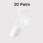 Polyester Elastane Blend Mid Calf Casual Socks for Women