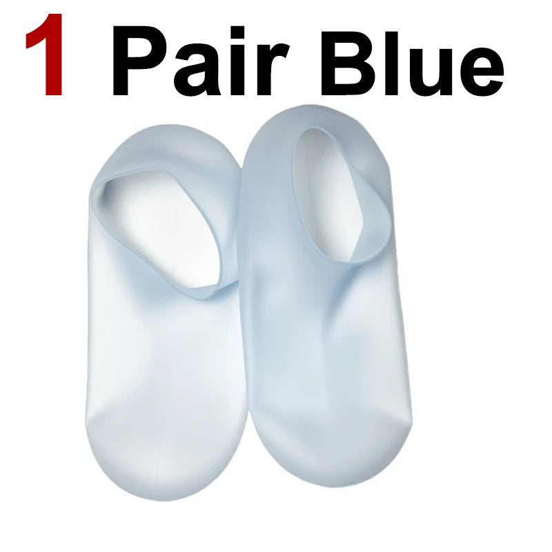Silicone Moisturizing Socks for Dry Cracked Feet - 11