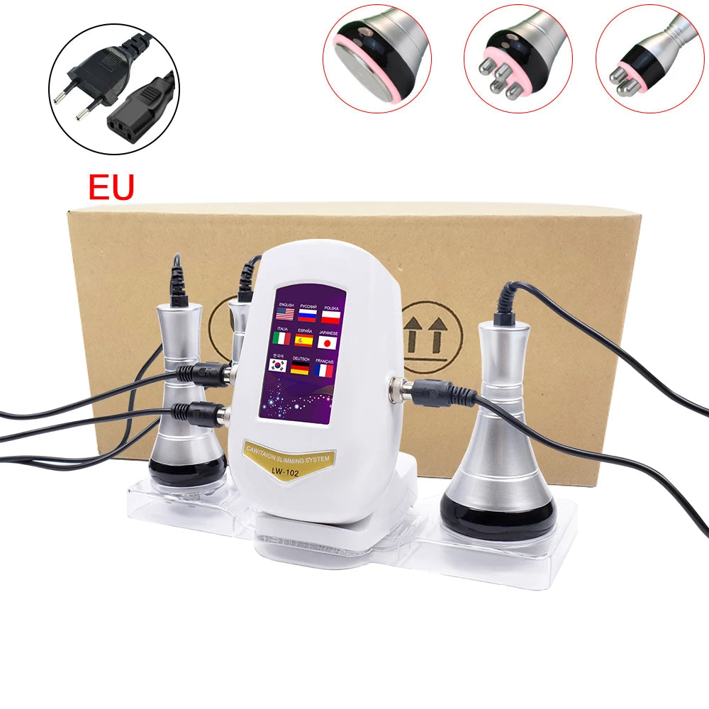 40K Ultrasonic Cavitation and Radio Frequency Body Slimming Machine