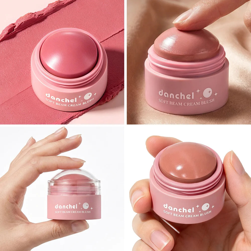 Cream Blush Makeup Pigmented Smooth Blendable Face Color - 6