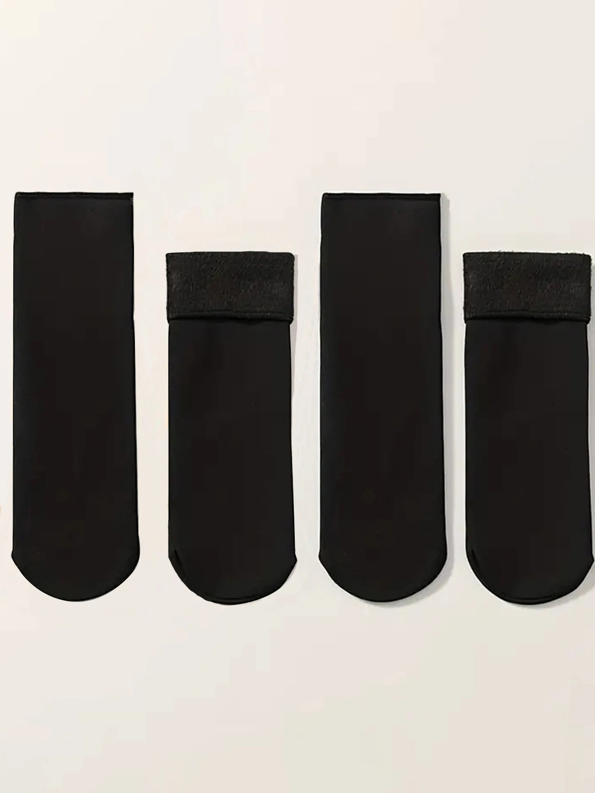 Thick Velvet Fleece Lined Winter Socks