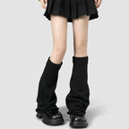 Polyester Spandex Knitted Leg Warmers