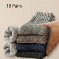 Mens Polyester Spandex Knit Crew Socks