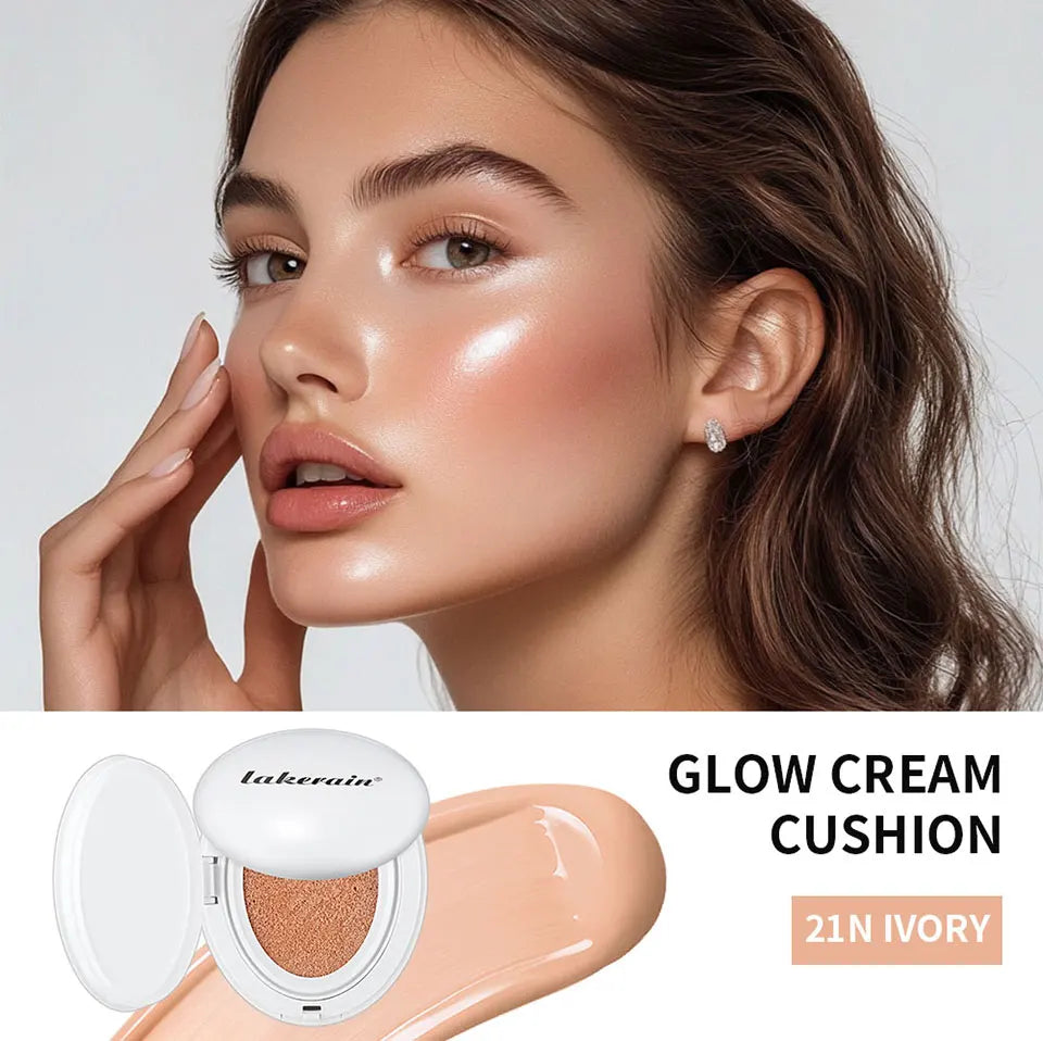 Liquid Foundation Air Cushion Compact for Hydrating Glow Finish - 7