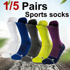 Nylon Elastane Men Athletic Sport Socks
