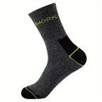 Polyester Elastane Crew Socks For Men