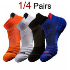 Men Cotton Blend Athletic Sports Socks