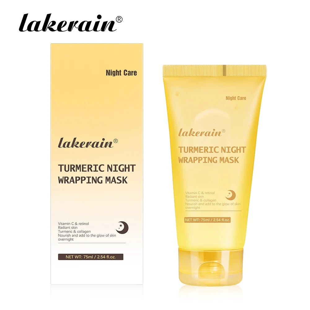 Collagen and Turmeric Peel Off Overnight Facial Mask Duo