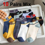 Cotton Blend Low Cut Casual Ankle Socks