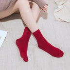 Polyester Fleece Lined Winter Socks