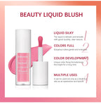 Liquid Blush Face Cheek Tint Waterproof Long Lasting Pigmented Makeup
