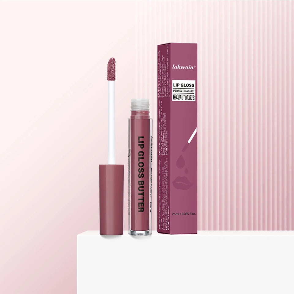 Moisturizing Liquid Lip Gloss Butter With High Shine Finish - 18