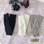 Acrylic Fingerless Wrist Gloves
