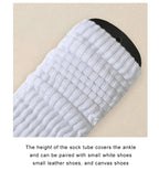 3 Pairs Polyester Spandex Mid Tube Socks